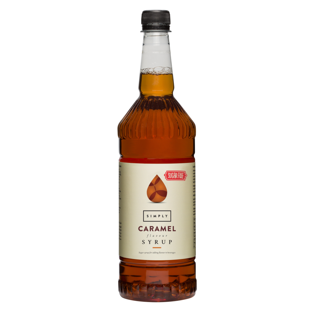 Simply Sukkerfri Karamellsirup - 1 L  (økologisk)