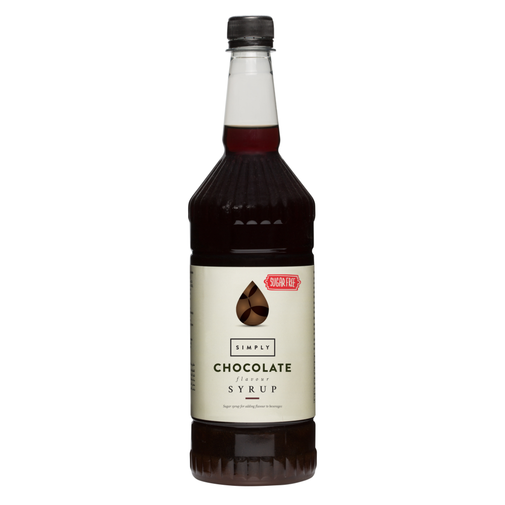 Simply Sukkerfri Sjokolade sirup - 1 L