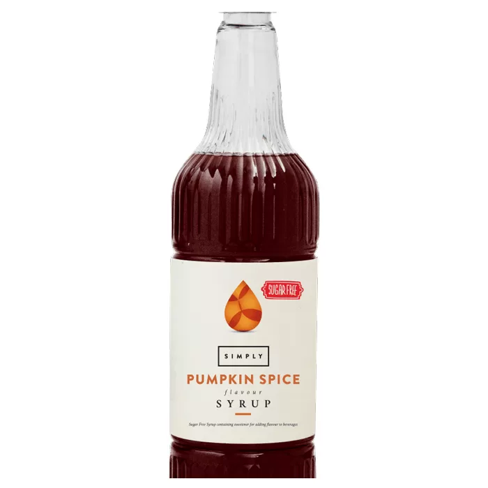 Simply Sukkerfri Pumpkin Spice Sirup - 1 L