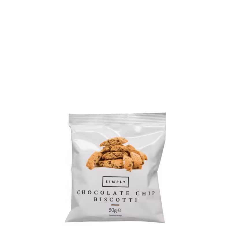 Simply Biscotti  Sjokolade  30 x 50G  wafers