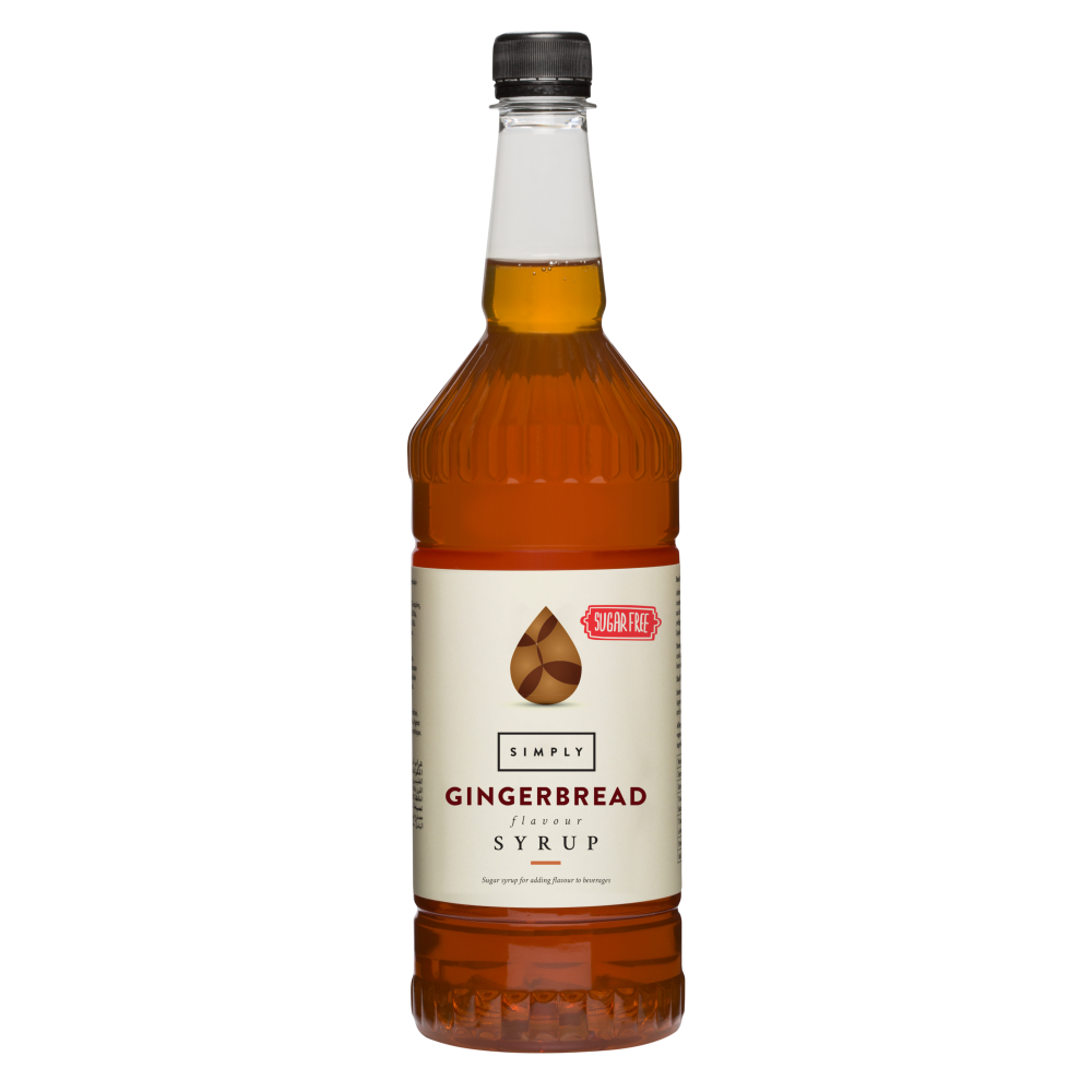 Simply Sukkerfri Pepperkakesirup - 1 L