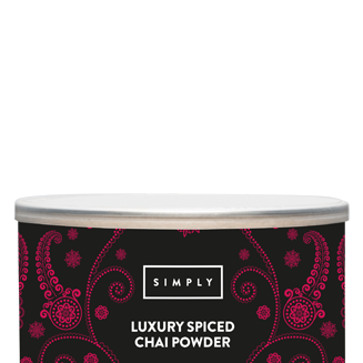Simply Spiced Chai Latte - Pulver - 1 KG (ny luxury serie)