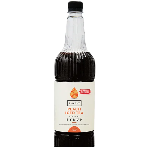 Simply sukkerfri Fersken IsTe - 1 L