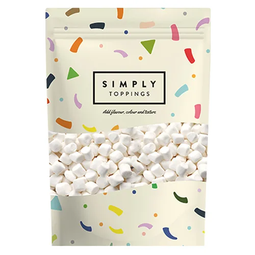 Simply mini-Marshmallows - Hvite - 250 gram