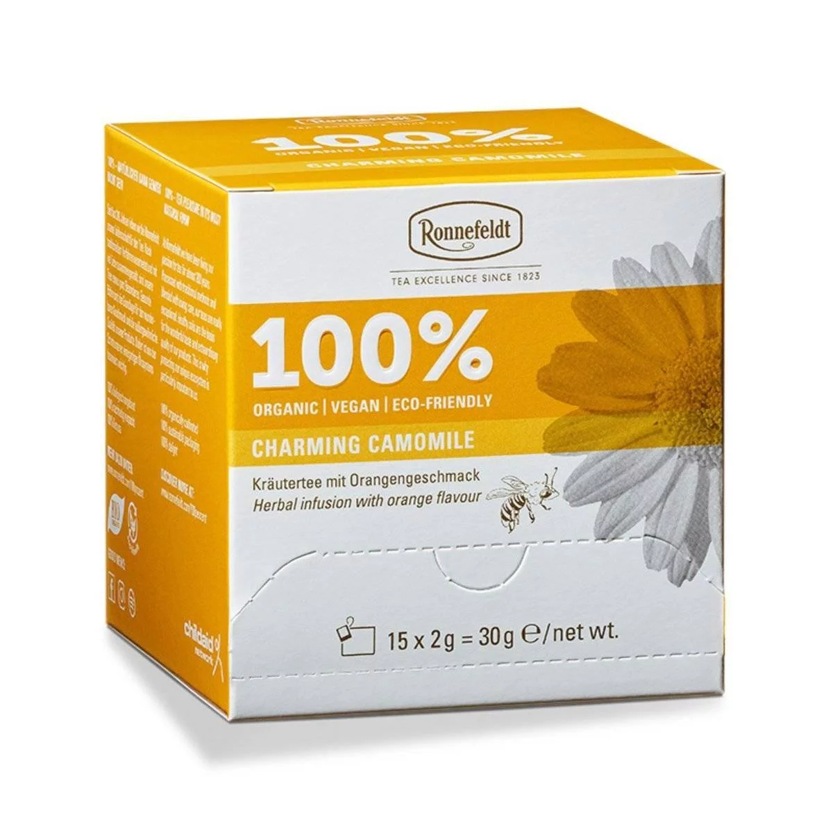 Ronnefeldt Sjarmerende karmomile te (100% økologisk, Vegansk)  (15)