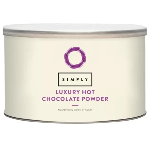 Simply Luxury hot sjokoladepulver -  1 KG  (Brukes for varm og kalde drikker) leveres i boks og pose