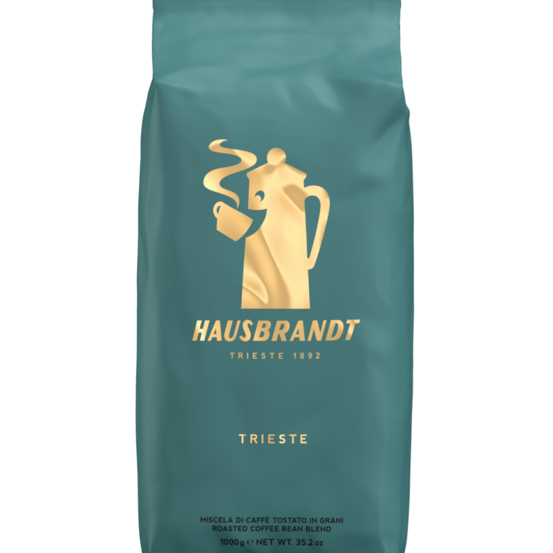 Roasted Coffee Beans Trieste 1 KG Bag / Ristede kaffebønner Trieste 1 kg pose - Hausbrandt