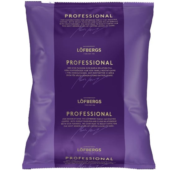 Løfbergs Medium Roast – Filtermalt kaffe i praktiske porsjonspakker (100 g)